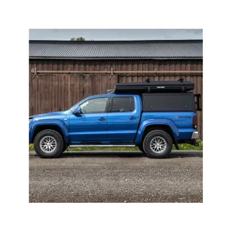 Hardtop Adventure noir lisse Volkswagen Amarok 2010-2022 double cabine Alu-Cab